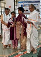Swagat Sabha at Shri Shivakrishna Mandir, Hubli (21 Feb2025)